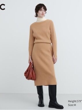 Uniqlo:C Boat Neck Knit Dress